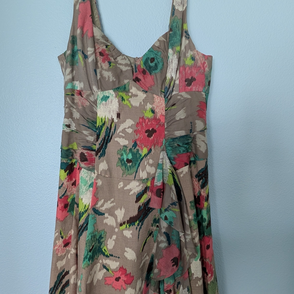 Nanette Lepore Multicolor One Shoulder Dress